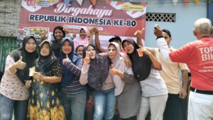 Berbagai kegiatan lomba yang diadakan anak-anak dari Pejuang Kemerdekaan atau Cacat Veteran di Ciracas, Kota Serang, Provinsi Banten, dalam memperingati hari Kemerdekaan ke -80 Republik Indonesia. (Foto : Daeng Yusvin)