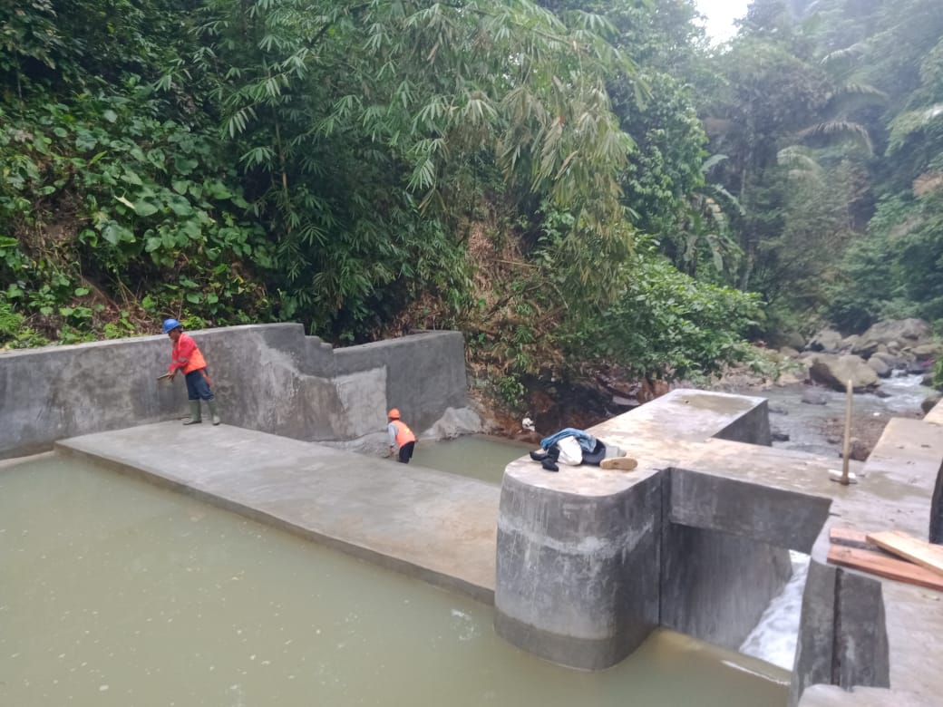 Nampak DI Cikoneng pasca di perbaiki.