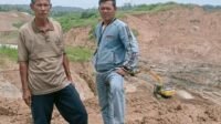 Nampak lokasi galian pasir kuarsa di Kampung Cimanggu. Nampak lokasi galian pasir kuarsa di Kampung Cimanggu.