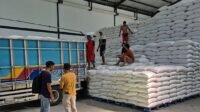 Caption Poto : Gudang Bulog Lebak