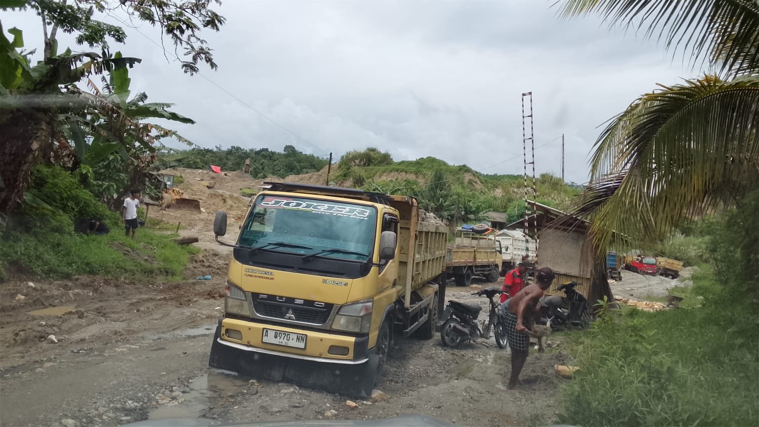 Galian Pasir Kuarsa di Blok Rahong