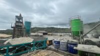 Caption Poto : Lokasi PT Rizki Bangun Beton